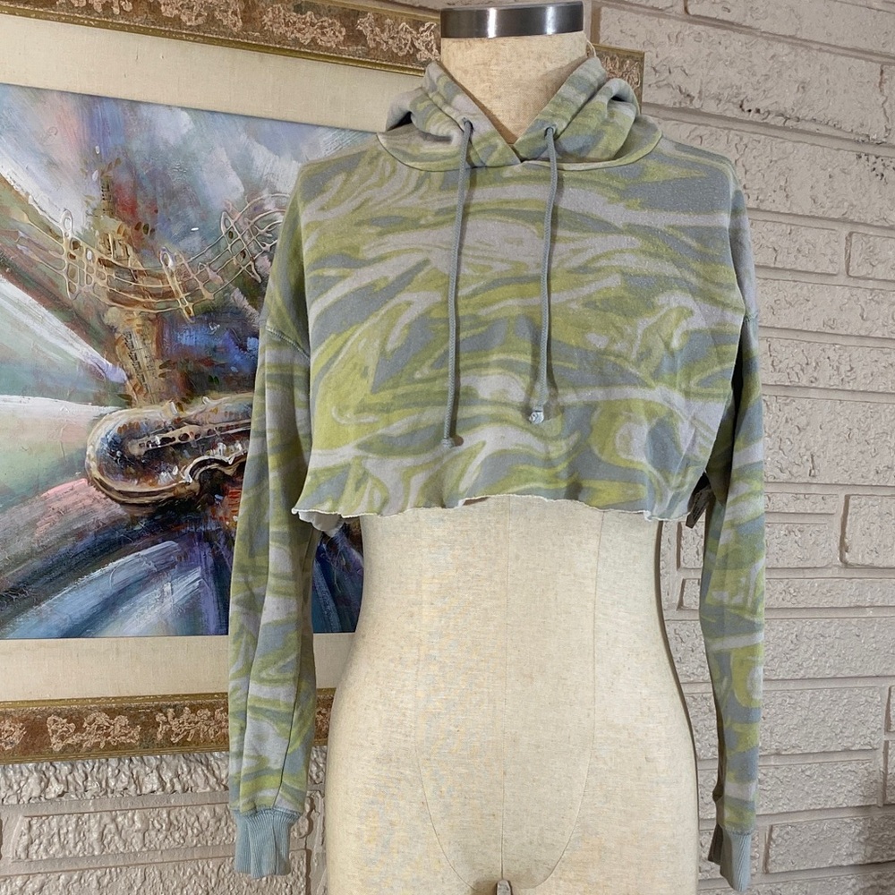 Wild Fable Cropped Hooded SweaterShirt